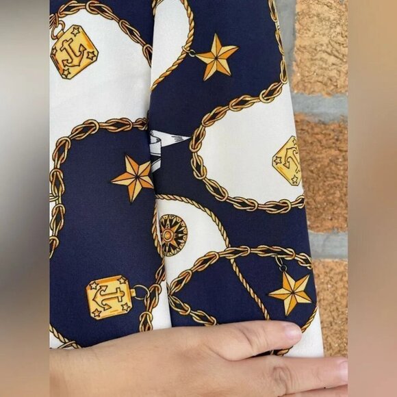 Graham & Gunn Women's Nautical silk blazer size 14 - Picture 5 of 7